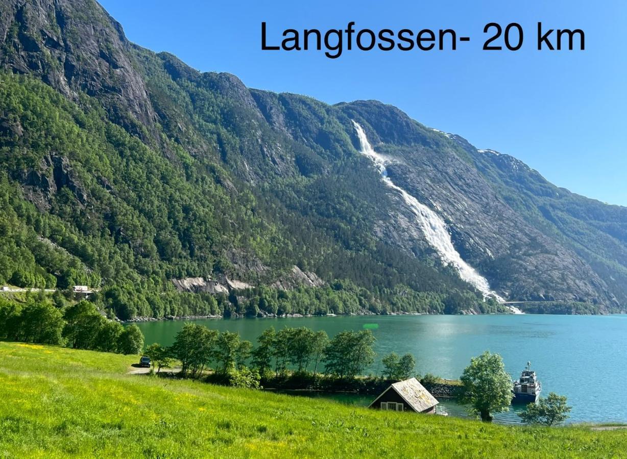 Apartment-B Near Etne-Odda Etnesjoen Luaran gambar